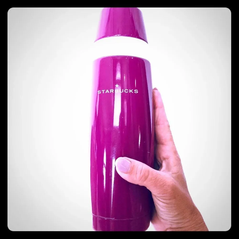 Vintage Starbucks Purple Bullet Thermos 2006